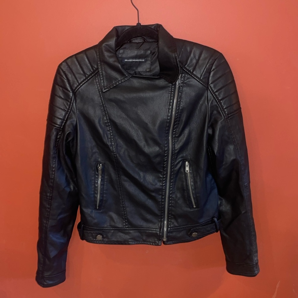Brandy Melville Vintage Leather Jacket